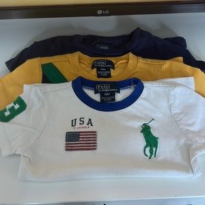 12 mo boy Ralph Lauren t shirts